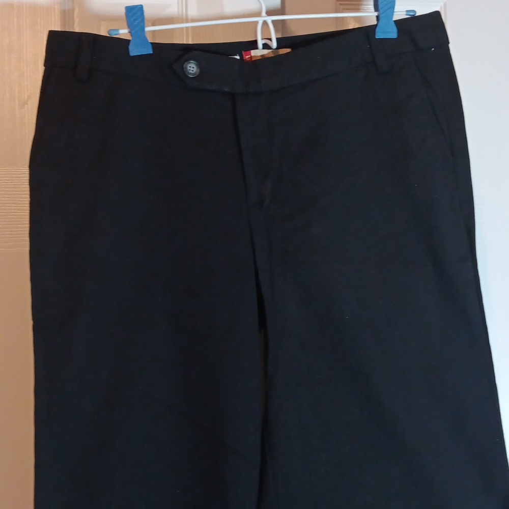 Gap Stretch Wide Leg Trousers in Black - 10R